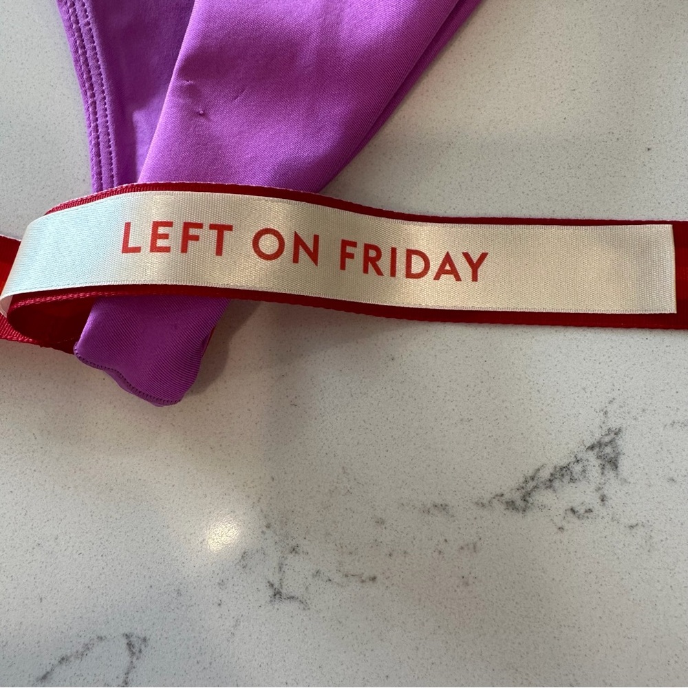 **NWT** Left On Friday Bold Magenta Bikini Bottom - Picture 7 of 10